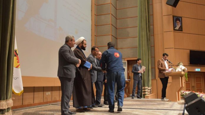 آیین تجلیل از سیمبانان نمونه شرکت توزیع نیروی برق آذربایجان غربی