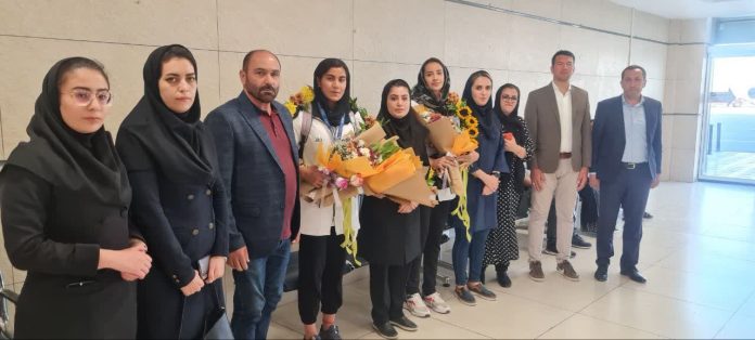 استقبال از ملی پوش قایقرانی آذربایجان غربی