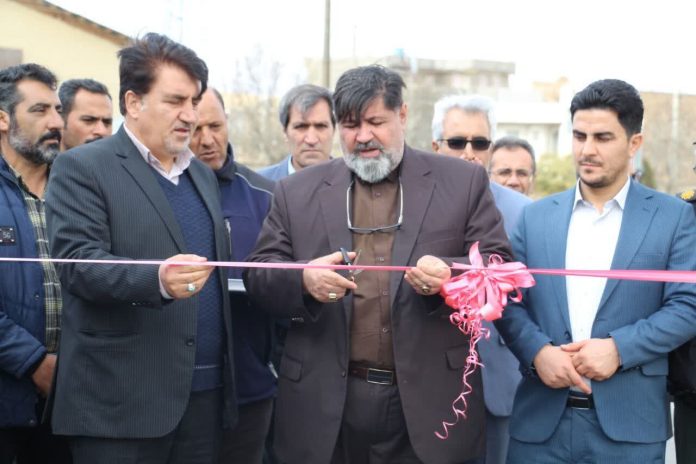 طرح آسفالت کمربندی شهر تکاب به بهره برداری رسید