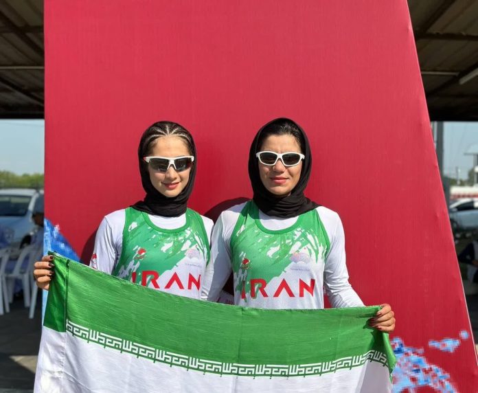 بانوی قایقران آذربایجان غربی طلایی شد