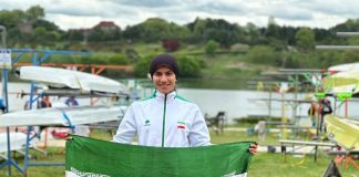 اولین سهمیه المپیک قایقرانی نصیب فاطمه مجلل شد اولین سهمیه المپیک قایقرانی نصیب فاطمه مجلل شد