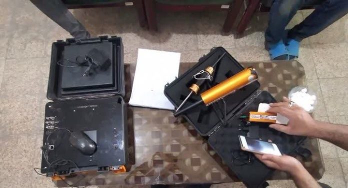 دستگیری ۵ حفار غیرمجاز در خوی دستگیری ۵ حفار غیرمجاز در خوی