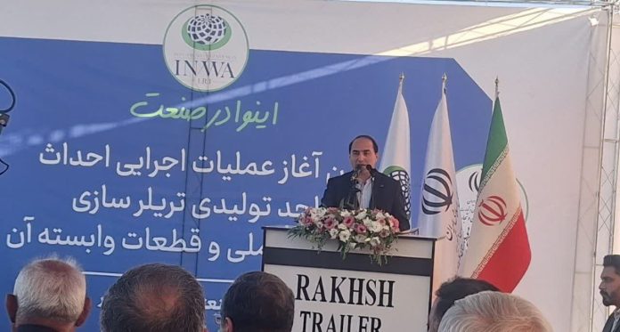 سهم آذربایجان‌غربی در تولید تریلی کشور به ۳۴ درصد می‌رسد